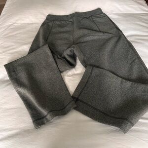 Gray sweats. Nice and heavy.